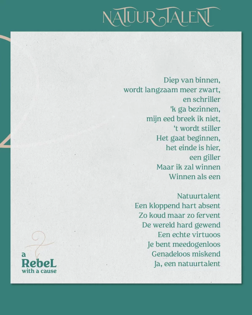 gedicht Natuurtalent